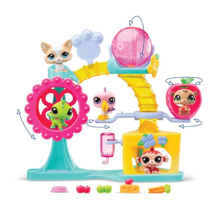 Littlest Pet Shop, fabryka zabawy, zestaw figurek