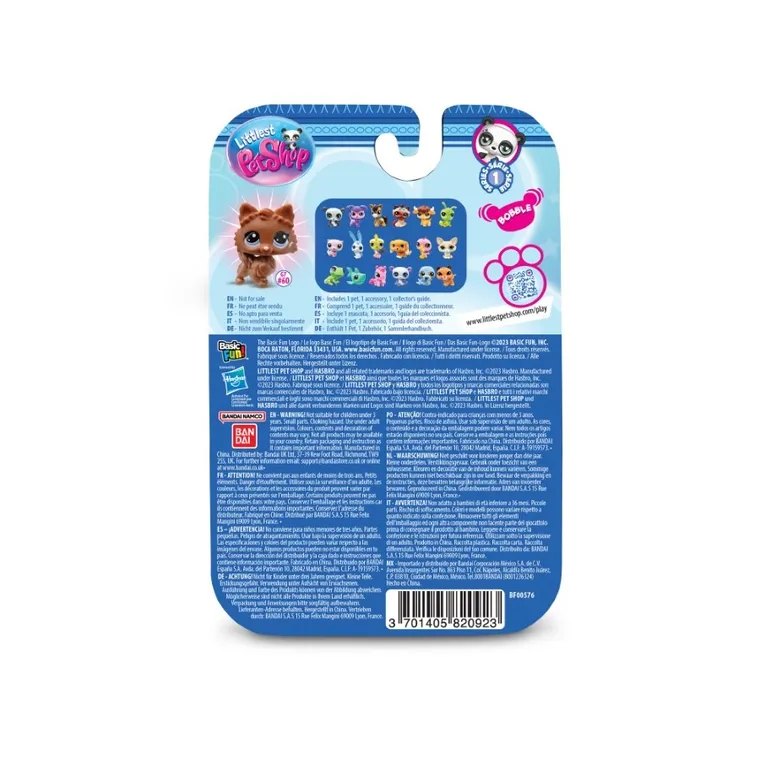 Littlest Pet Shop, figurka z akcesoriami, 1 szt.