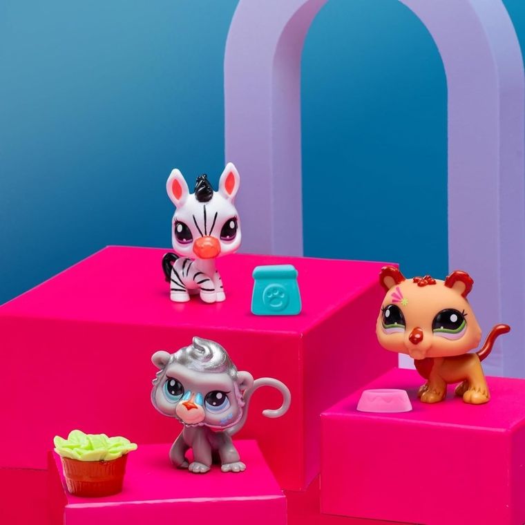 Littlest Pet Shop, Pet Trio, zestaw 3 figurek