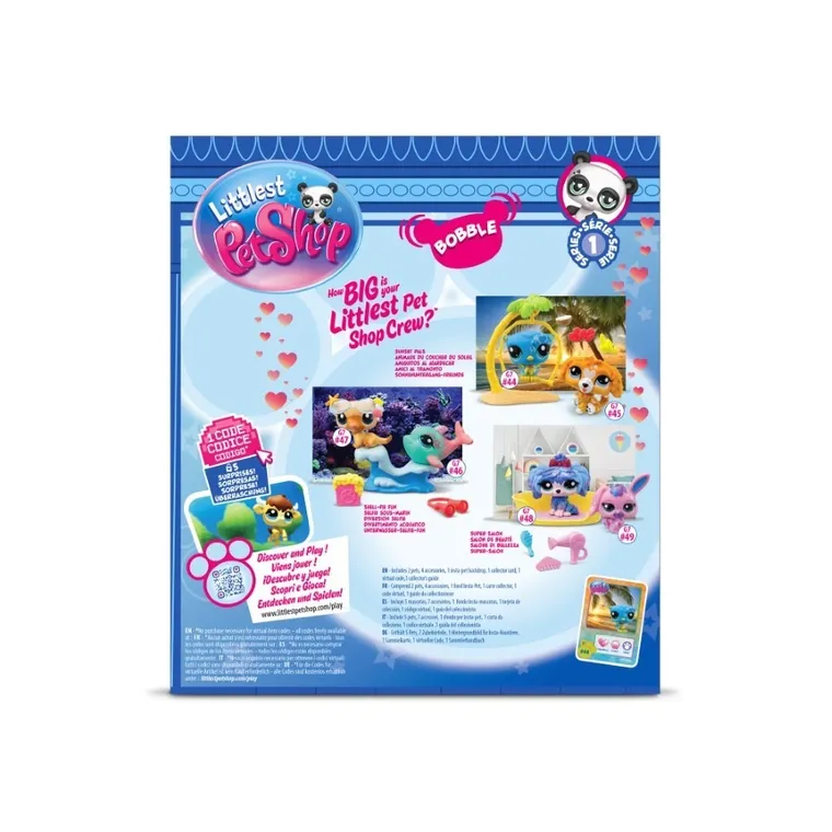 Littlest Pet Shop, Petfluencers, zestaw 2 figurek