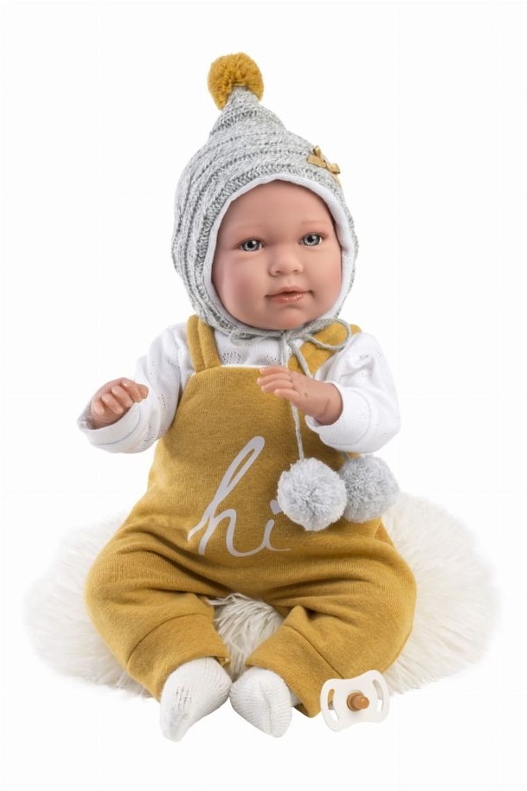 Llorens, Mimi, lalka w żółtym kombinezonie, 42 cm