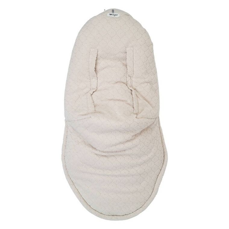 Lodger, Fleece, Birch, zimowy śpiworek do wózka, polarowy, beżowy
