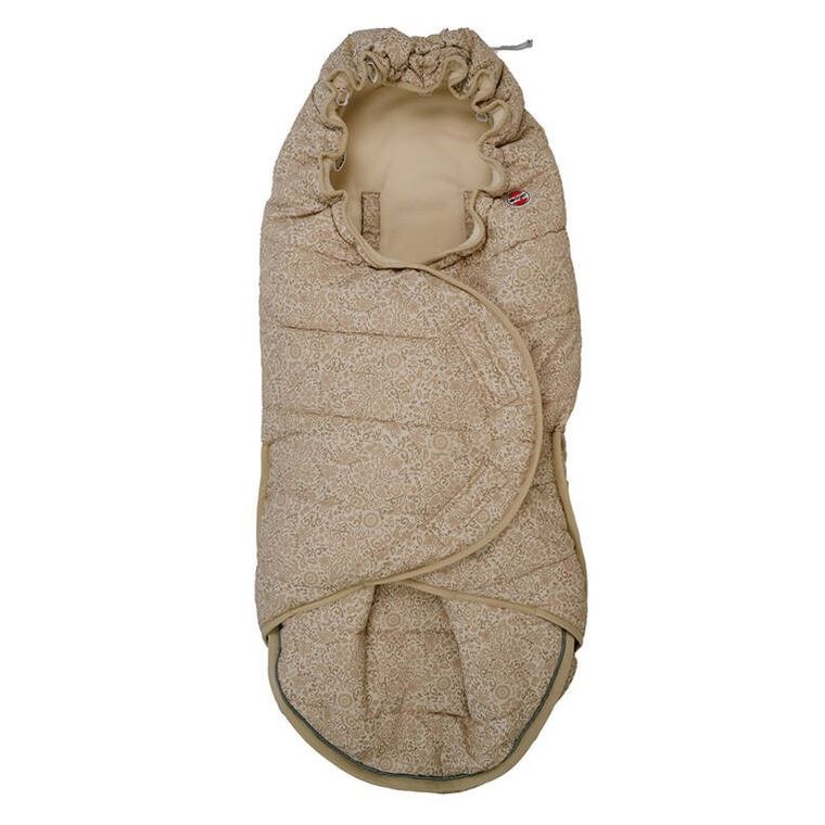 Lodger, Taslon, Birch, zimowy śpiworek do wózka, wodoodporny, jasnobeżowy