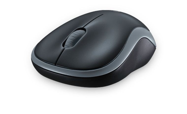 Logitech, mysz bezprzewodowa M185 910-002238, szara