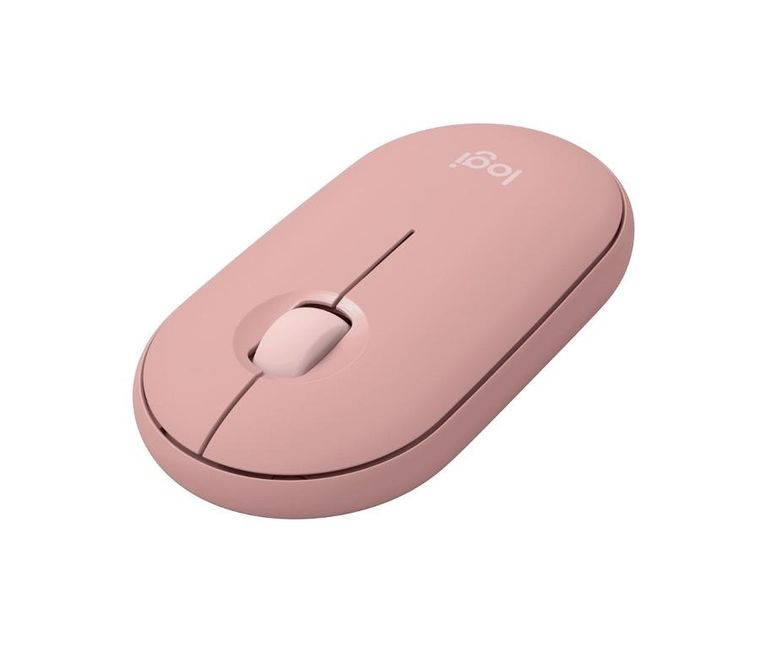 Logitech, mysz bezprzewodowa, M350s, różowa