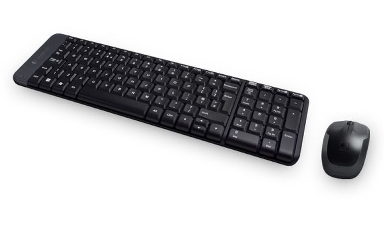 Logitech, zestaw bezprzewodowy klawiatura i mysz MK220 920-003168