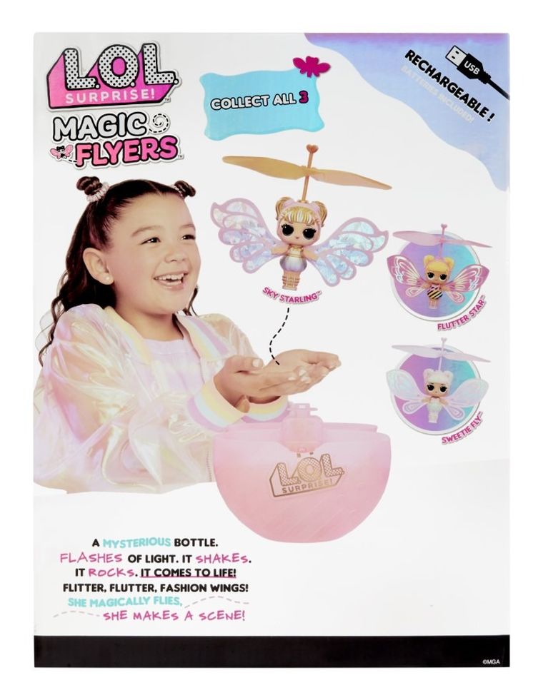 L.O.L. Surprise, Magic Flyers, latająca wróżka, Gold Wings