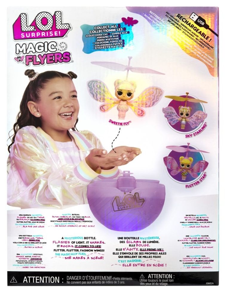 L.O.L. Surprise, Magic Flyers, latająca wróżka, Lilac Wings