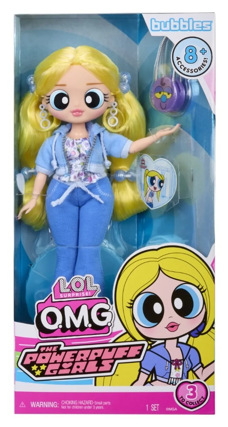 L.O.L. Surprise, O.M.G. Powerpuff Girls, Bubbles, lalka modowa