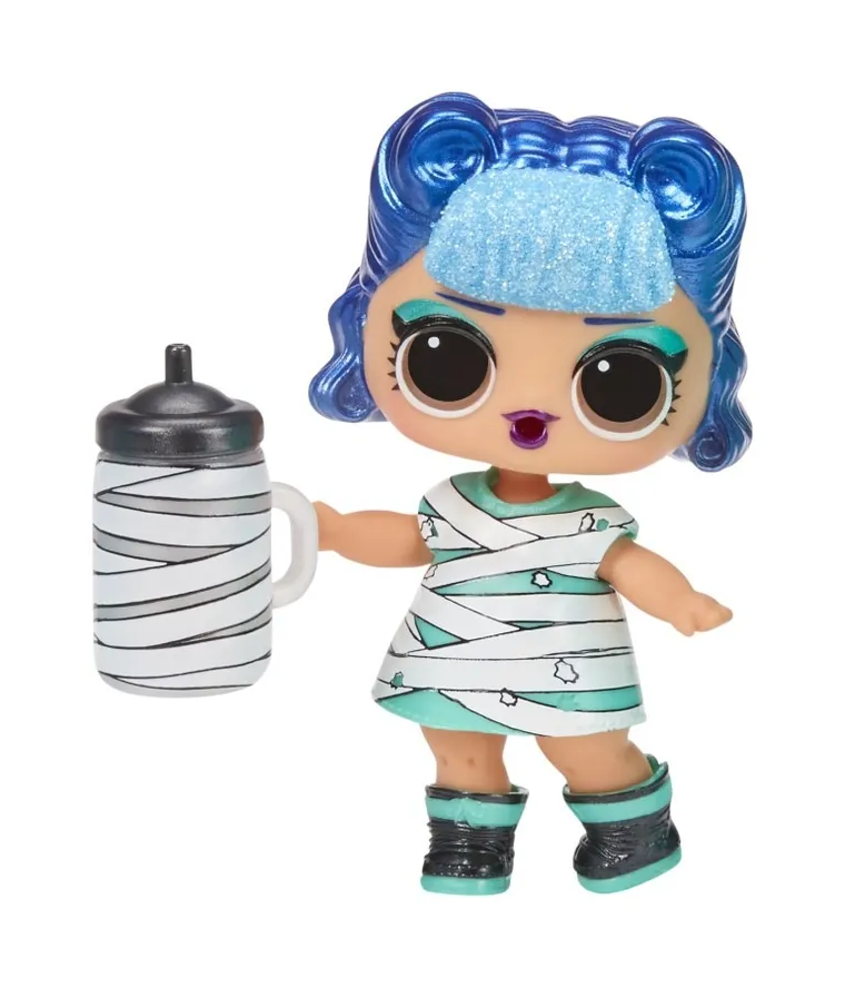 L.O.L. Surprise, Spooky Party, Glitter Ghost, mini laleczka