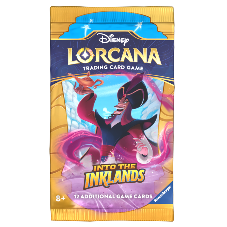 Lorcana, Disney, Into the Inklands, Booster Box, gra karciana, booster, 24 szt.