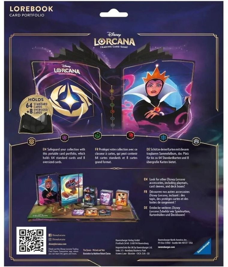 Lorcana, Disney, Portfolio, album na karty