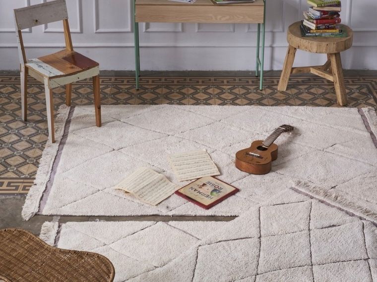 Lorena Canals, Bereber, dywan bawełniany, RugCycled, 90-130 cm