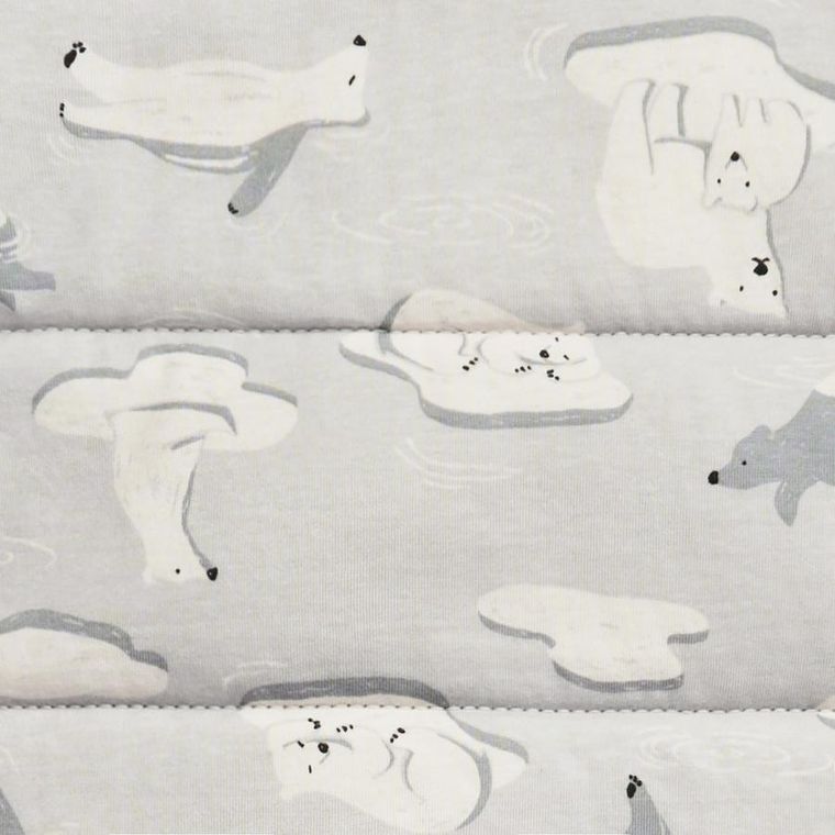 Love to Dream, Organic&Merino, Etap 3, śpiworek z rękawkami i nogawkami, 3.5 TOG, 6-12 m, niedźwiadek