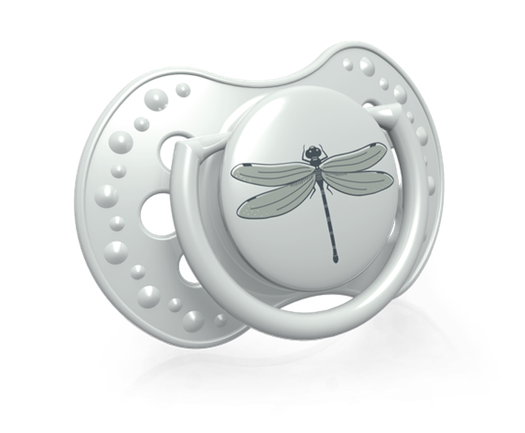 Lovi, Botanic Boy, smoczek silikonowy, dynamiczny, 3-6m, 2 szt.