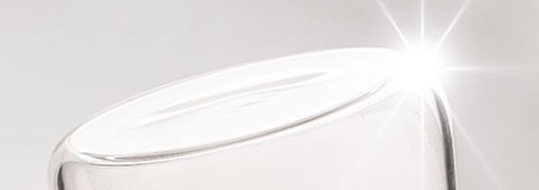 Lovi, Diamond Glass, butelka szklana, Botanic, 250 ml