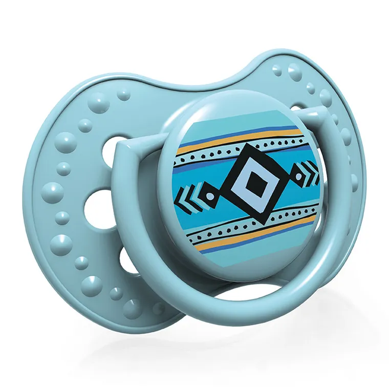 Lovi, Indian Summer Boy, silikonowy smoczek uspokajający, dynamiczny, 0-3m, 2 szt.