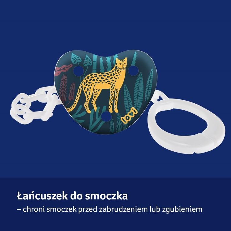Lovi, Jungle Vibes, łańcuszek do smoczka