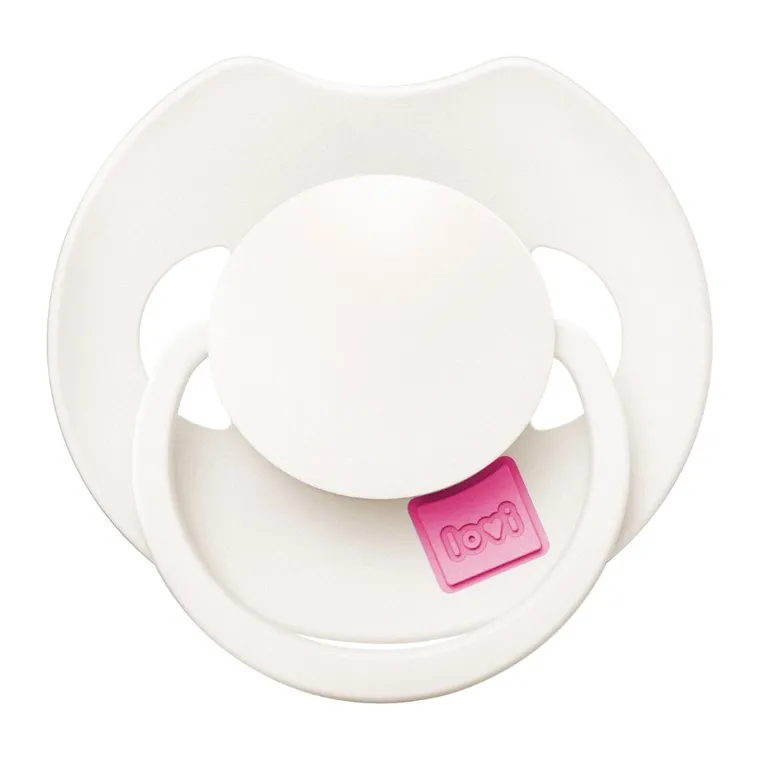 Lovi, Prime, smoczek silikonowy, dynamiczny, Rose Cream, 0-6 m, 2 szt.