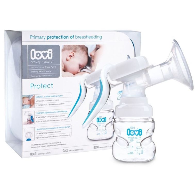 Lovi Protect, dwufazowy laktator ręczny