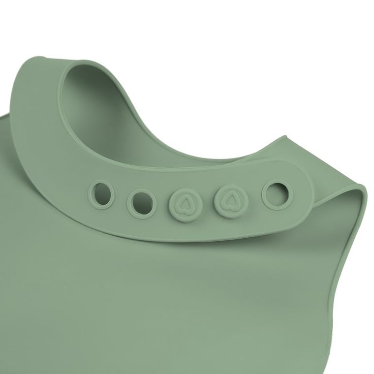 Lovi, śliniak silikonowy, Pistachio