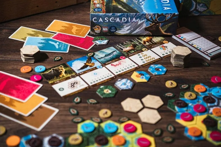 Lucky Duck Games, Kaskadia, gra strategiczna