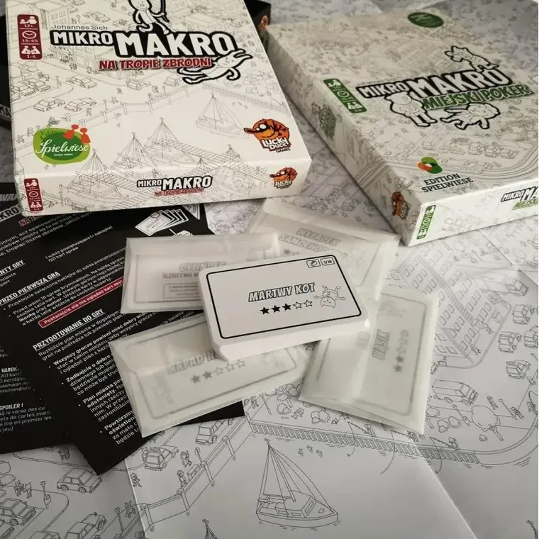 Lucky Duck Games, MikroMakro: Na tropie zbrodni, gra detektywistyczna