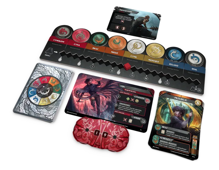 Lucky Duck Games, Mistborn, Z mgły zrodzony, gra strategiczna