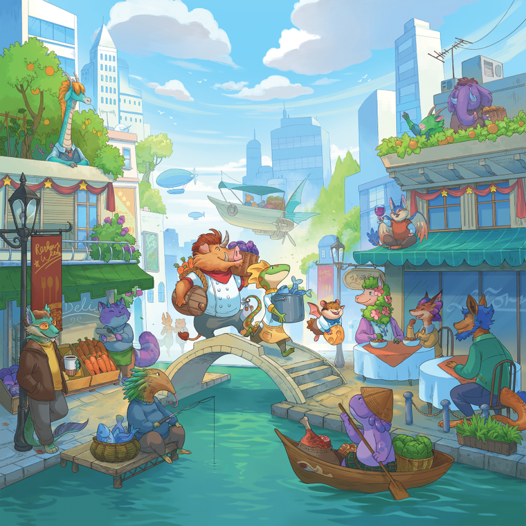 Lucky Duck Games, Zwierzęce rewolucje, gra familijna