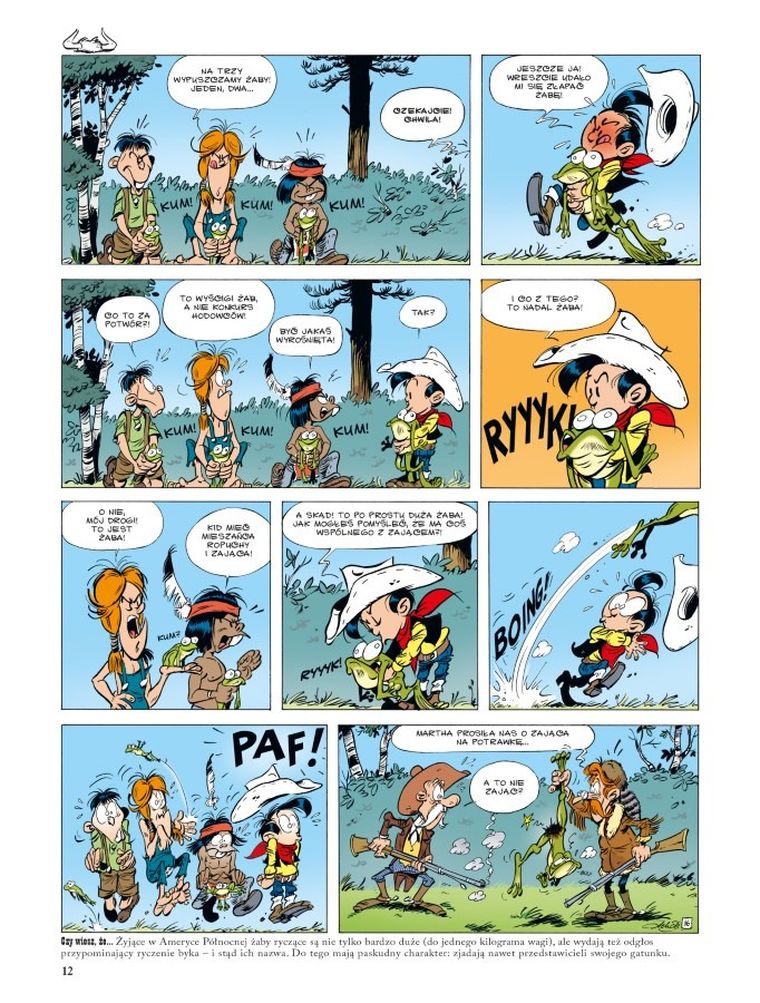 Lucky Luke - Kid Lucky. Tom 3. Statua Squaw