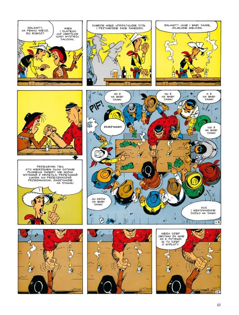 Lucky Luke. Calamity Jane