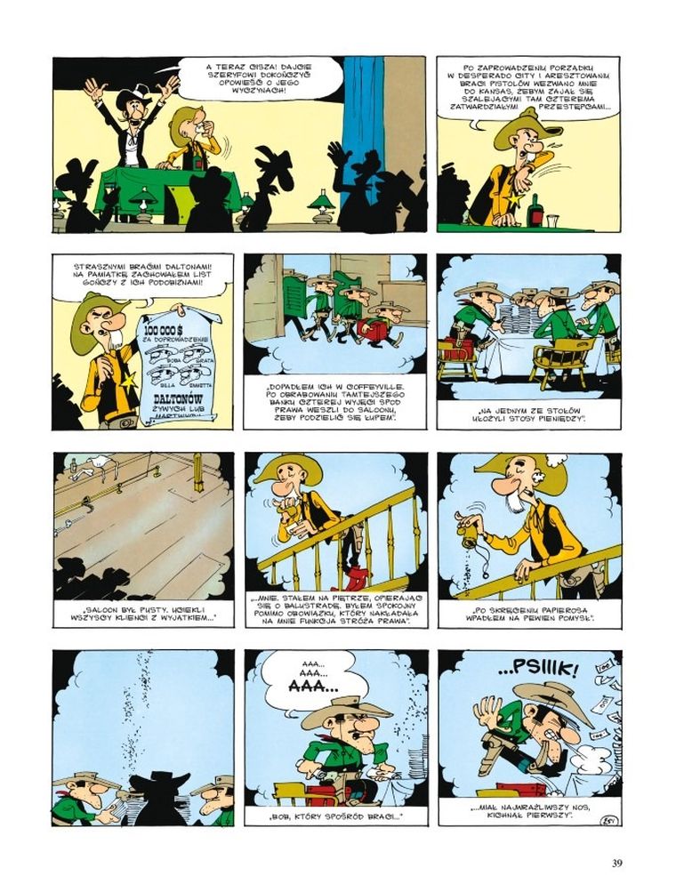 Lucky Luke. Wyjęci spod prawa