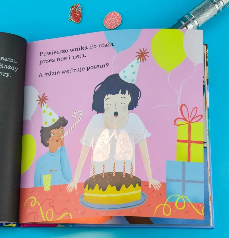 Ludzkie ciało. Podświetl i odkryj