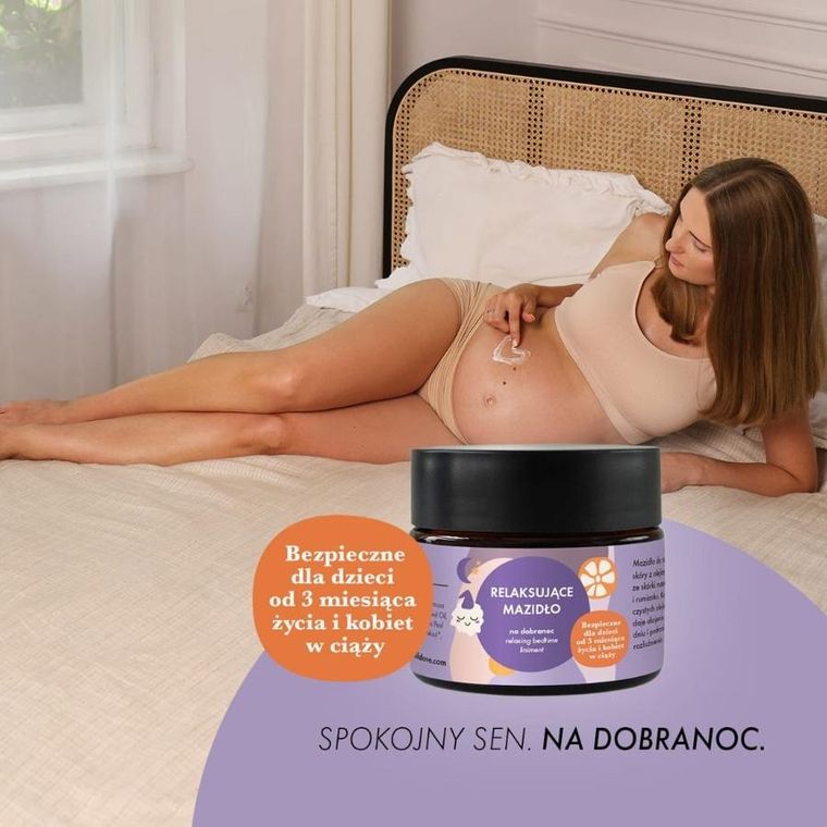 LullaLove, mazidło relaksacyjne do masażu, lawenda, mandarynka, rumianek, 50 ml