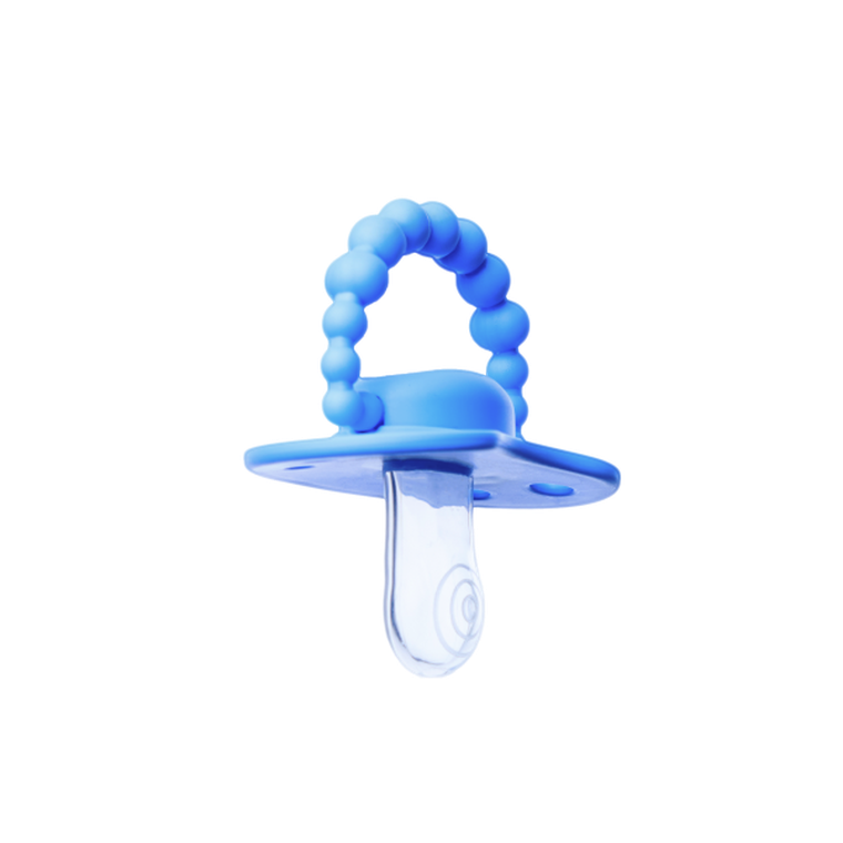 LUU Kids, smoczek pozycjonujący, Greek Sky, 0-3m