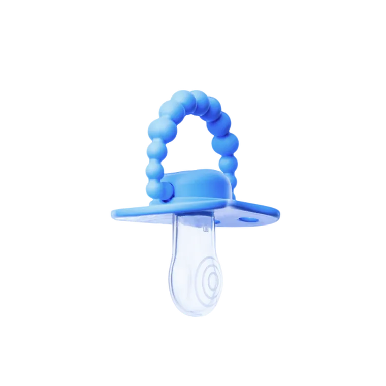 LUU Kids, smoczek pozycjonujący, Greek Sky, 3-6m