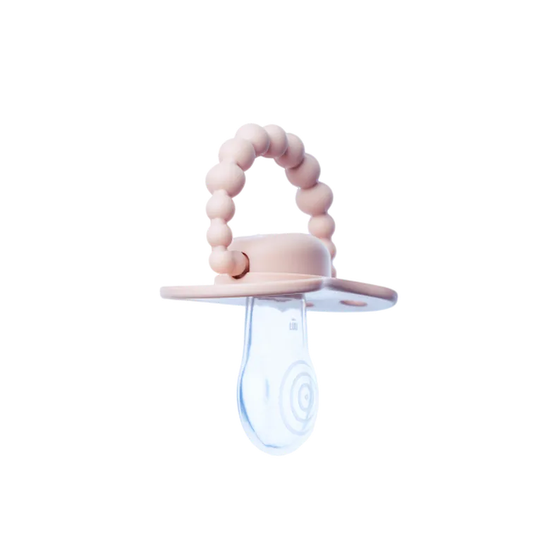 LUU Kids, smoczek pozycjonujący, Velvet Blush, 6m+