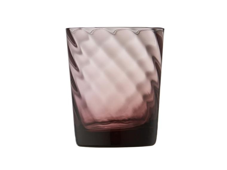 Lyngby Glas, szklanki do wody, Vienna, 4 szt., 300 ml, różowe