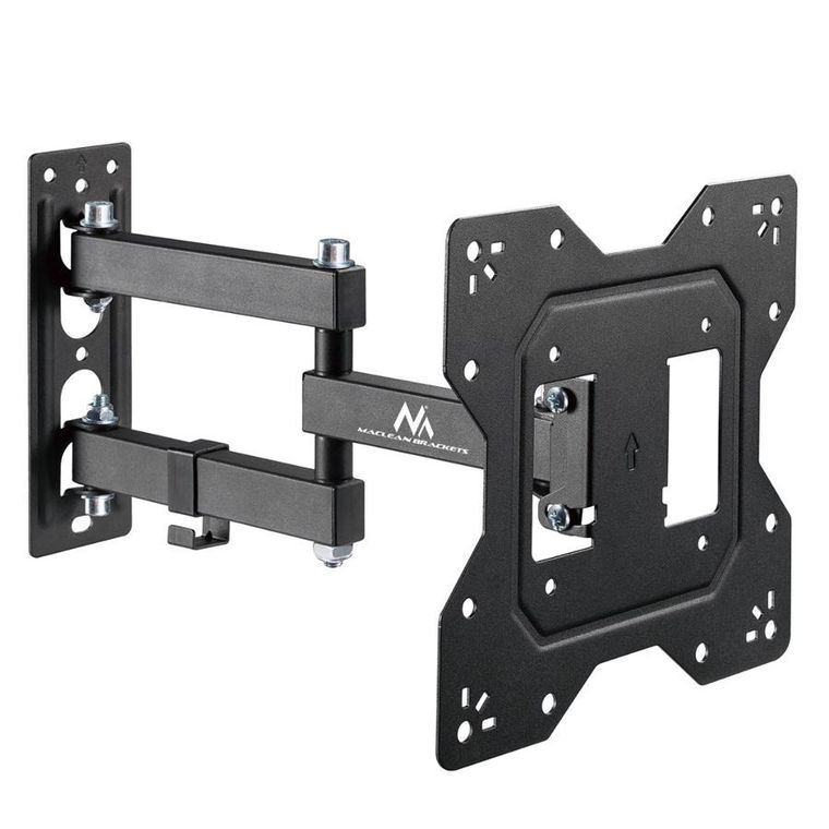 Maclean, uniwersalny uchwyt tv/monitor, max VESA 200X200, 23-43", czarny, do 30 kg