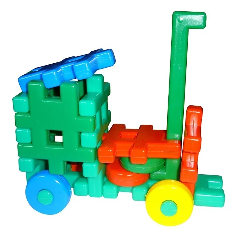 Macyszyn Toys, klocki konstrukcyjne, wafle, 110 elementów