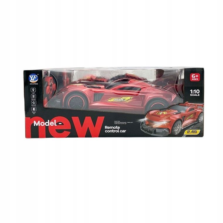 Madej, auto sportowe, pojazd zdalnie sterowany, 2.4G, USB, 1 szt.