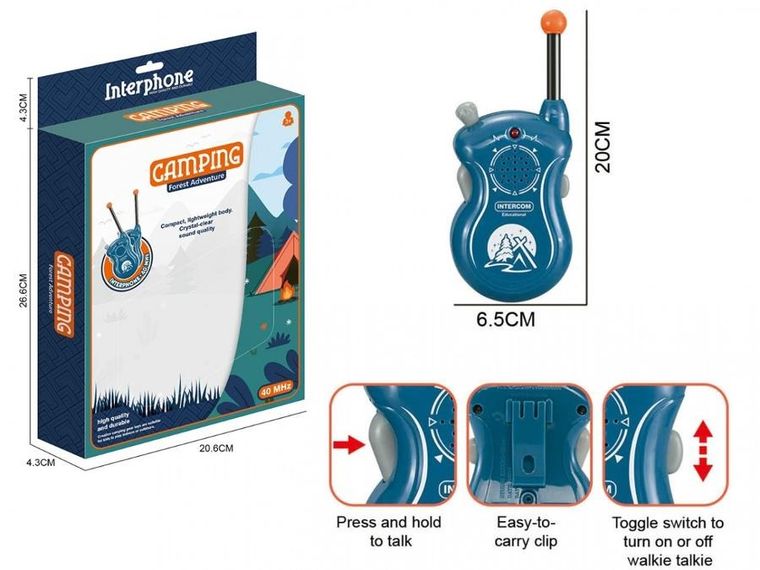Madej, walkie talkie