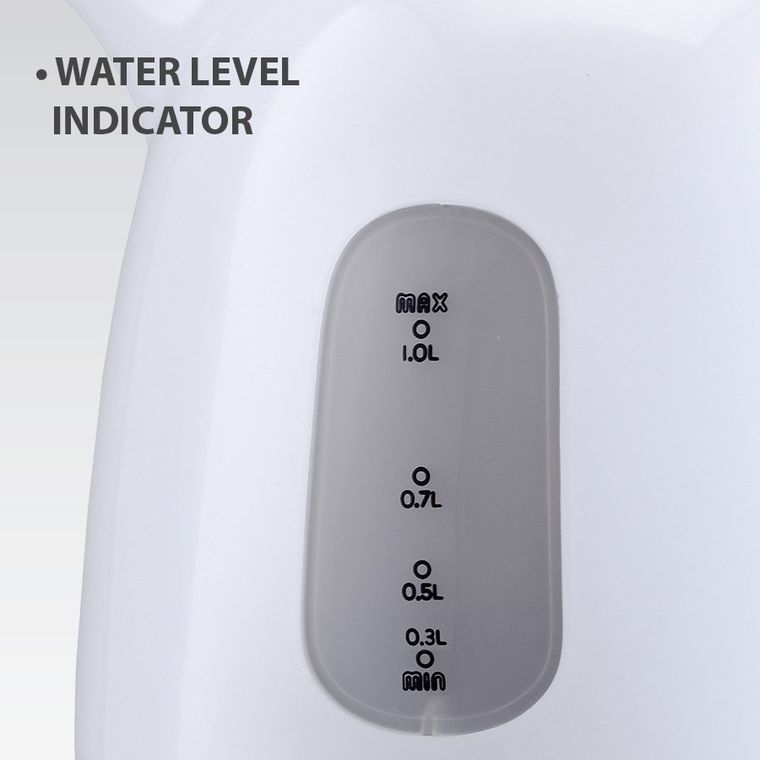 Maestro, czajnik elektryczny, beżowy, 1l, 1100W, MR-012