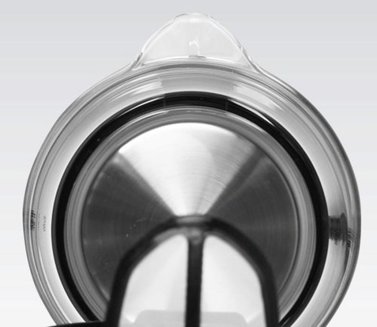 Maestro, czajnik elektryczny, szklany, czarny, 1630W, MR-062