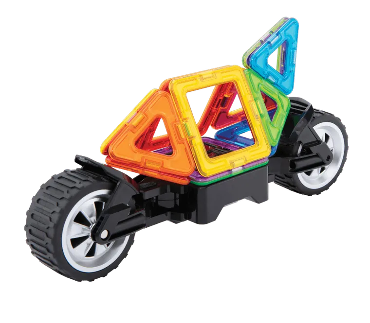 Magformers, Amazing Transform Wheel Set, klocki magnetyczne, 17 elementów