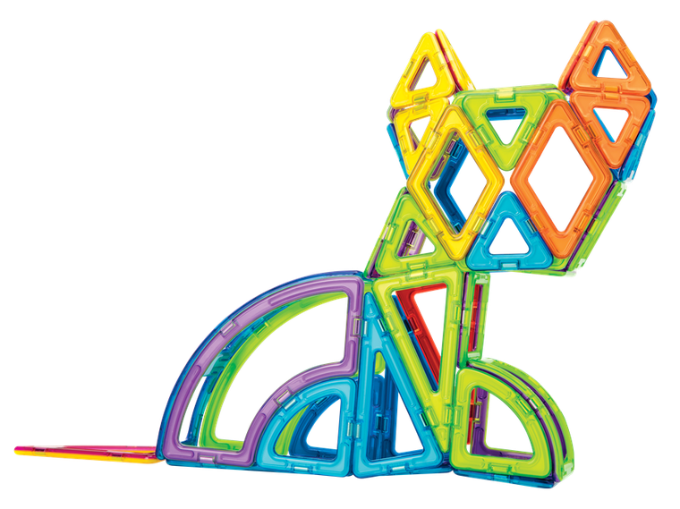 Magformers, Basic, magnetyczne klocki, 90 elementów