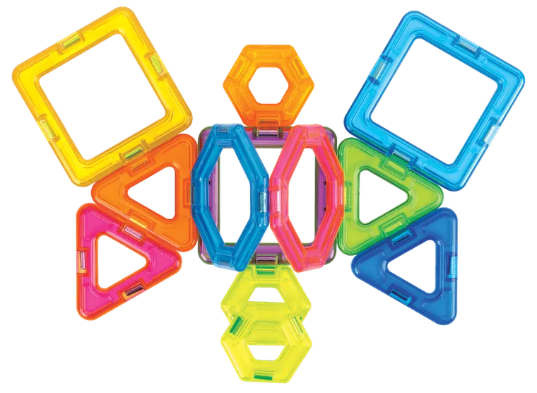 Magformers, Basic Plus, Challenger, klocki magnetyczne, 14 elementów