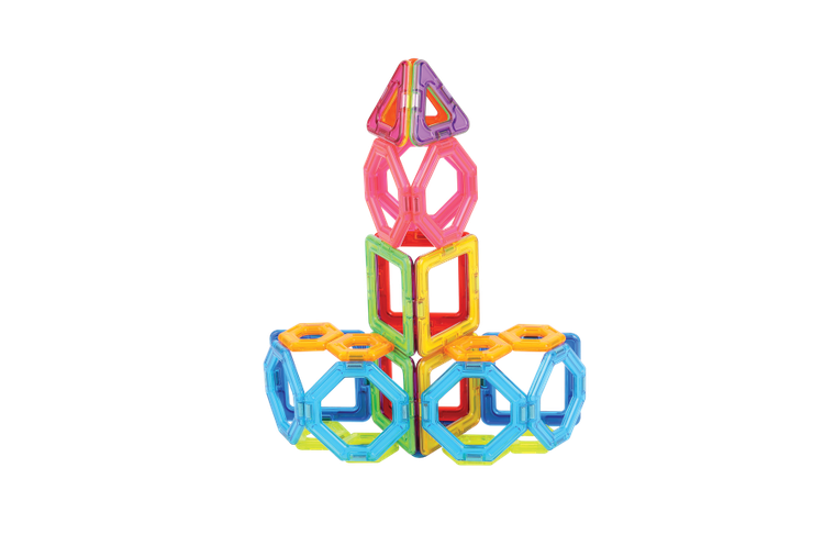 Magformers, Basic Plus, Challenger, klocki magnetyczne, 30 elementów