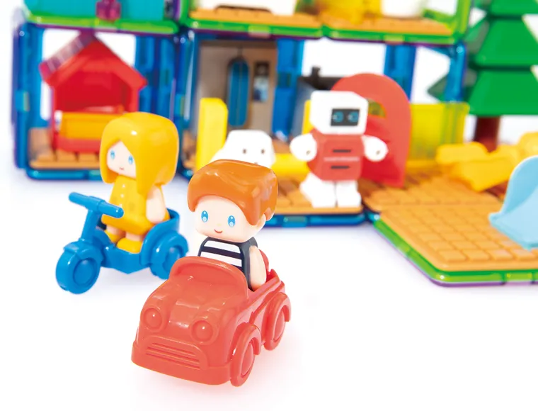 Magformers, Max's Plauground, klocki magnetyczne, 33 elementy