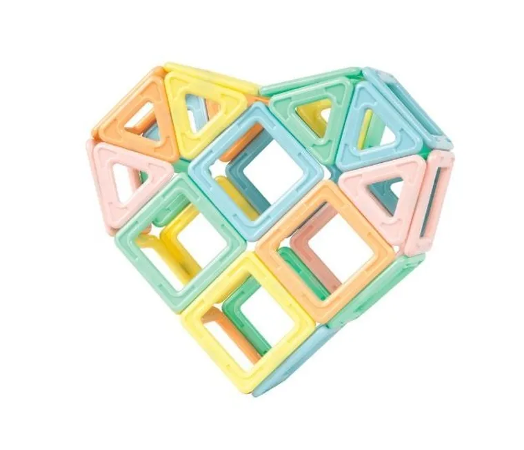 Magformers, My First pastel, klocki magnetyczne, 30 elementów